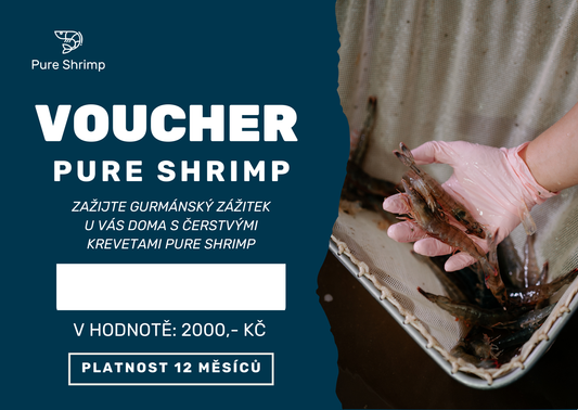 Voucher na krevety Pure Shrimp